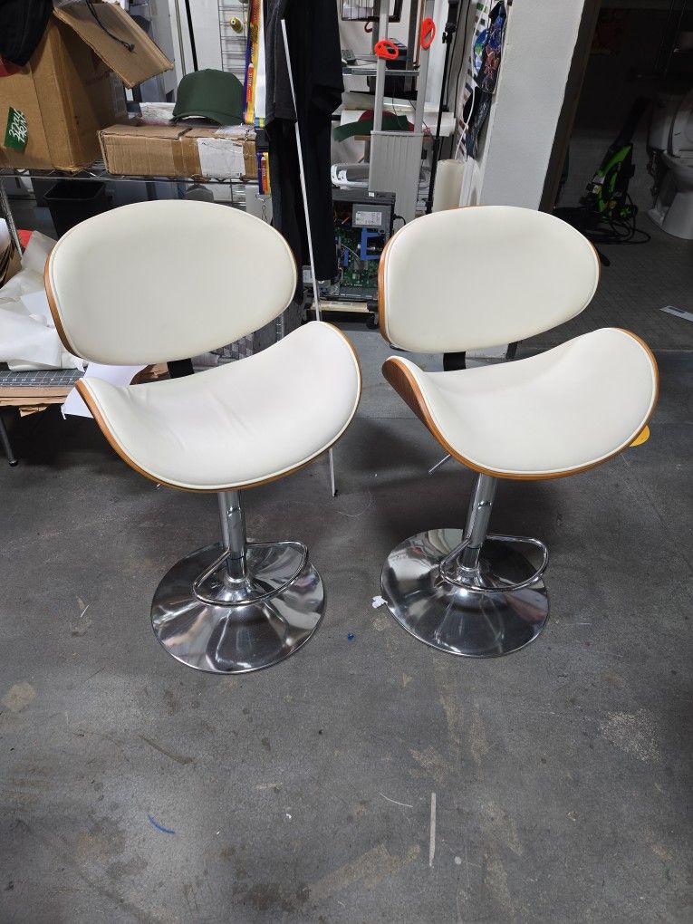 White Barstools