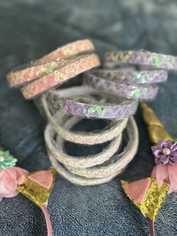 Little Girls Head Bands 13 Piece.