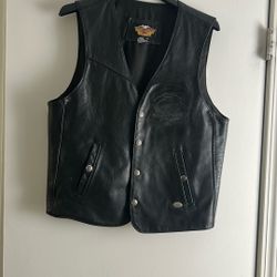 Harley Davidson Leather Vest