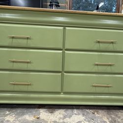 Refinished 6 Drawer Dresser