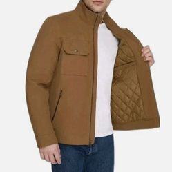 NEW With Tags! 🎁 Levi's Men's Insulated Jacket, Brown, Quilted Lining ,Size M (several available for You & Gifts)! 