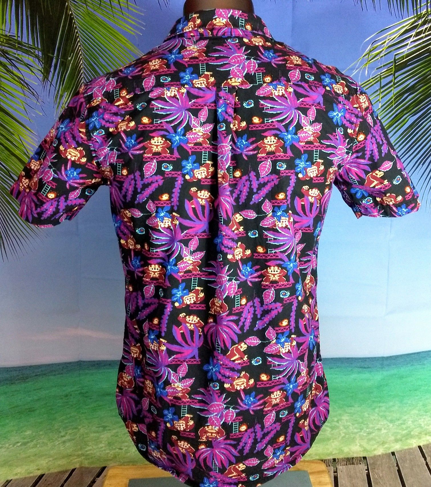 vans nintendo t shirt donkey kong