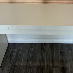 Free Vanity Desk With Glass Top
