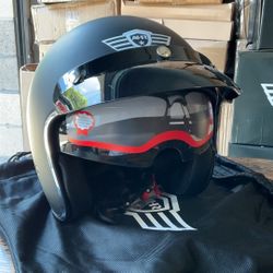Moped Style Helmet Size Medium