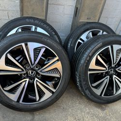 17” Honda Civic Wheels And Tires 