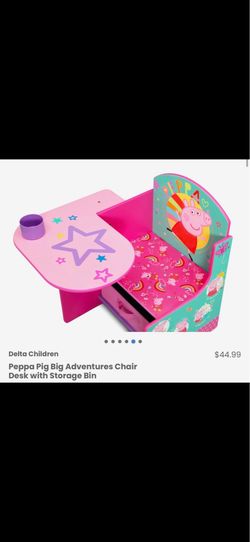 Desk/ Peppa Pig/ Toddler Desk/ kids/ toys/ school/ furniture/ daycare/ New