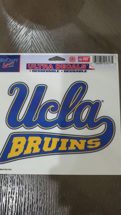UCLA Bruins removable/reusable decal 4 1/2 × 6"
