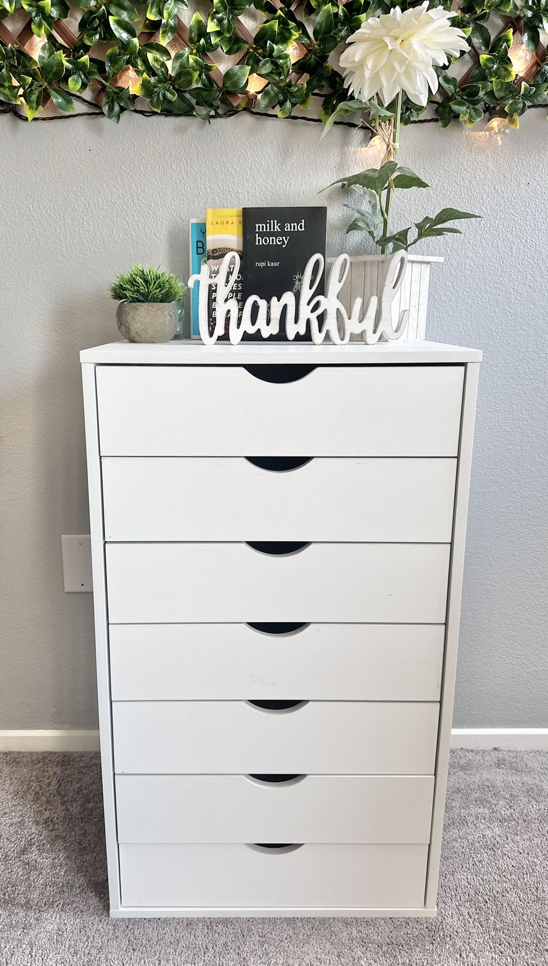 7 Drawer Storage Organizing Chest