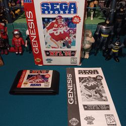 Sega Genesis Game " Sega Sports NFL 95 ( 1994 )