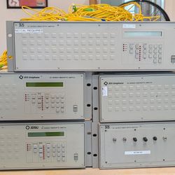 5x JDSU Fiber Optic Network Switches