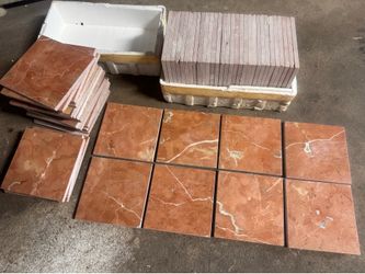 58 Rosso Alicante 6" × 6" Multi-Surface Floor Wall Tile