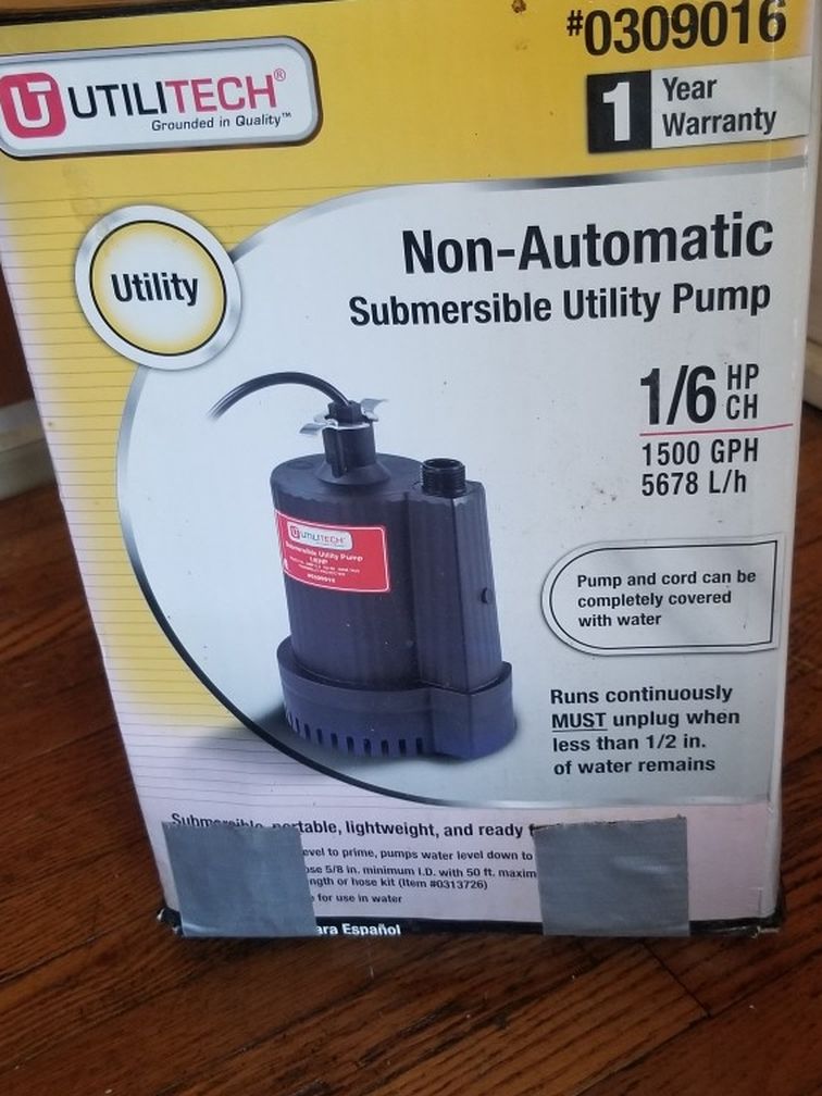 Utility pump
