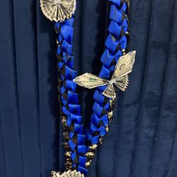 Braided Graduation Ribbon Lei Honor Cord Gift for High School College Student Grad Party Decoration