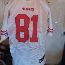 49ers NFL game jersey