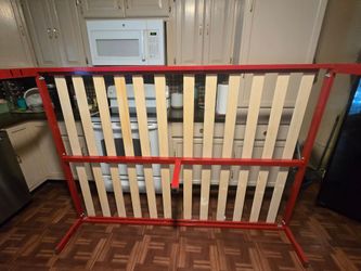 Full size metal bed frame