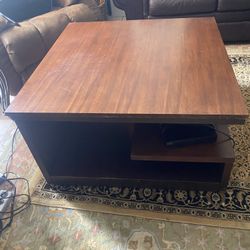 Set Of Coffee Table And Side Table Heavy