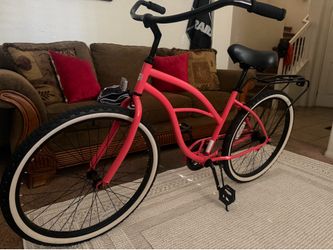 Six Three Zero Around the block Beach Bike, Coral Color