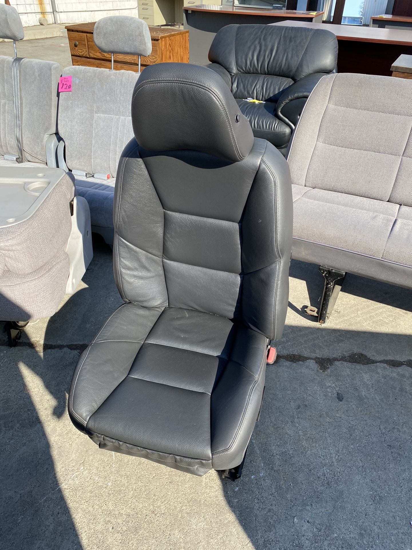 Acura leather seat passenger front