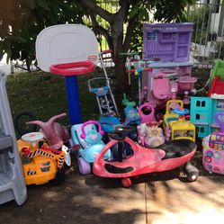 Indoor/outdoor Toys Used Clean Price Goes From $3$5$10$15$20$25 