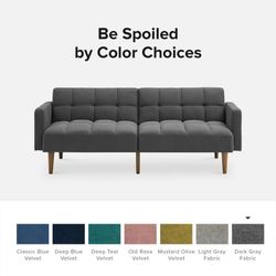 Couch Brand New In Box 📦 Folds Down Into a Bed 🛏️ 