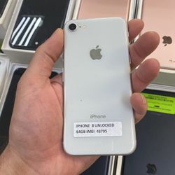 🔥🔥iPhone 8 64gb Factory Unlocked With Warranty 