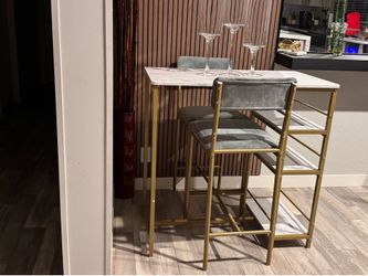 Modern Bar Table Set