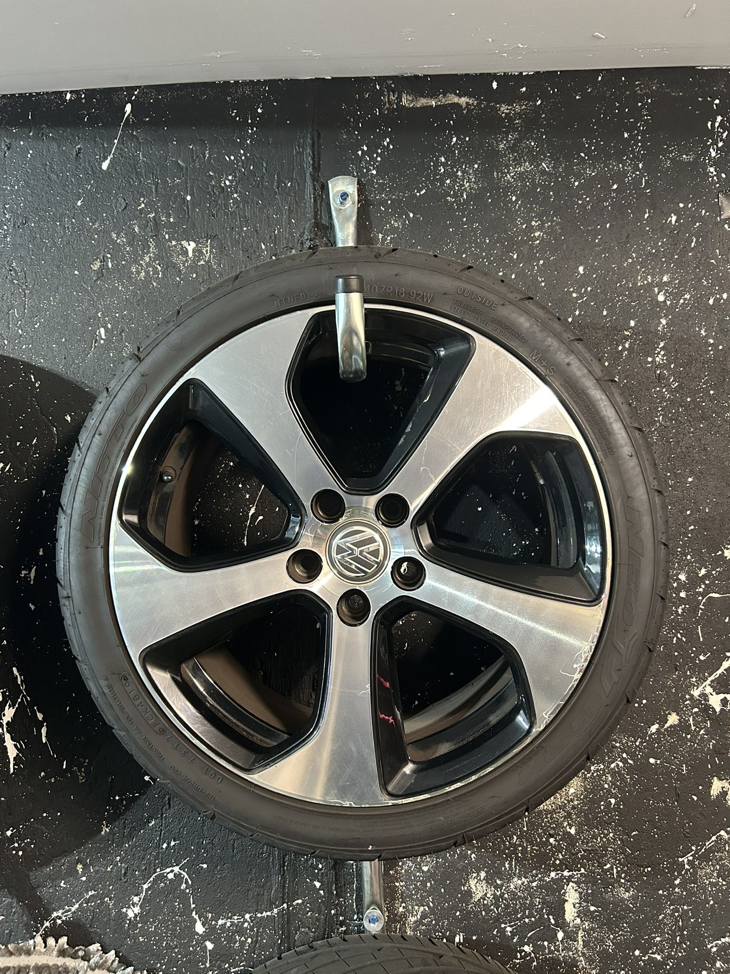 Vw Wheels And Tired 5x112 18”