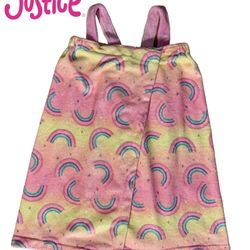 Justice Girls Spa Wrap/Bath Robe Towel W/ Adjustable Straps (Size: One Size)
