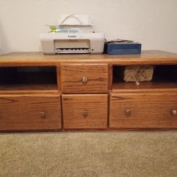 TV Stand with DVD and CD Storage 