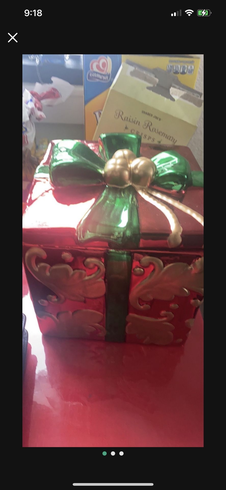 Ceramic Gift Could Be As Holidays Decoration and Cookie Jar