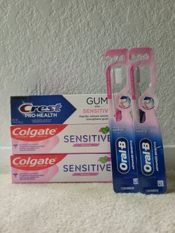 Crest - Colgate - Oral-B Bundle • $15