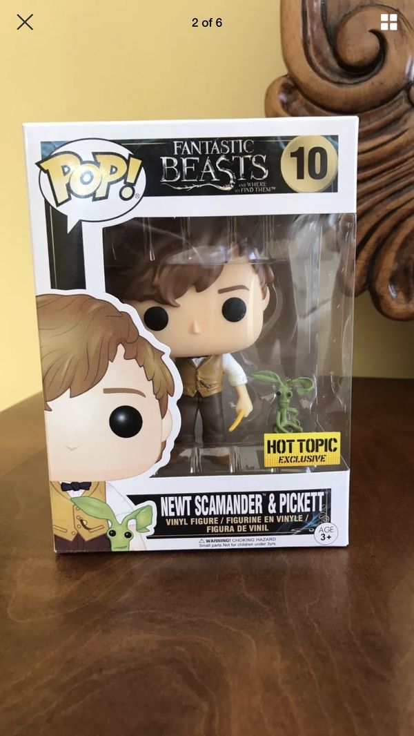 funko newt scamander y pickett