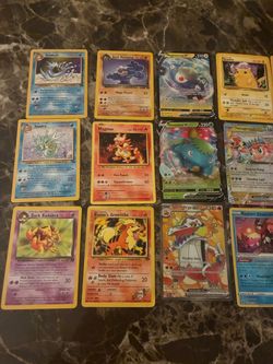 Rare Pokémon cards