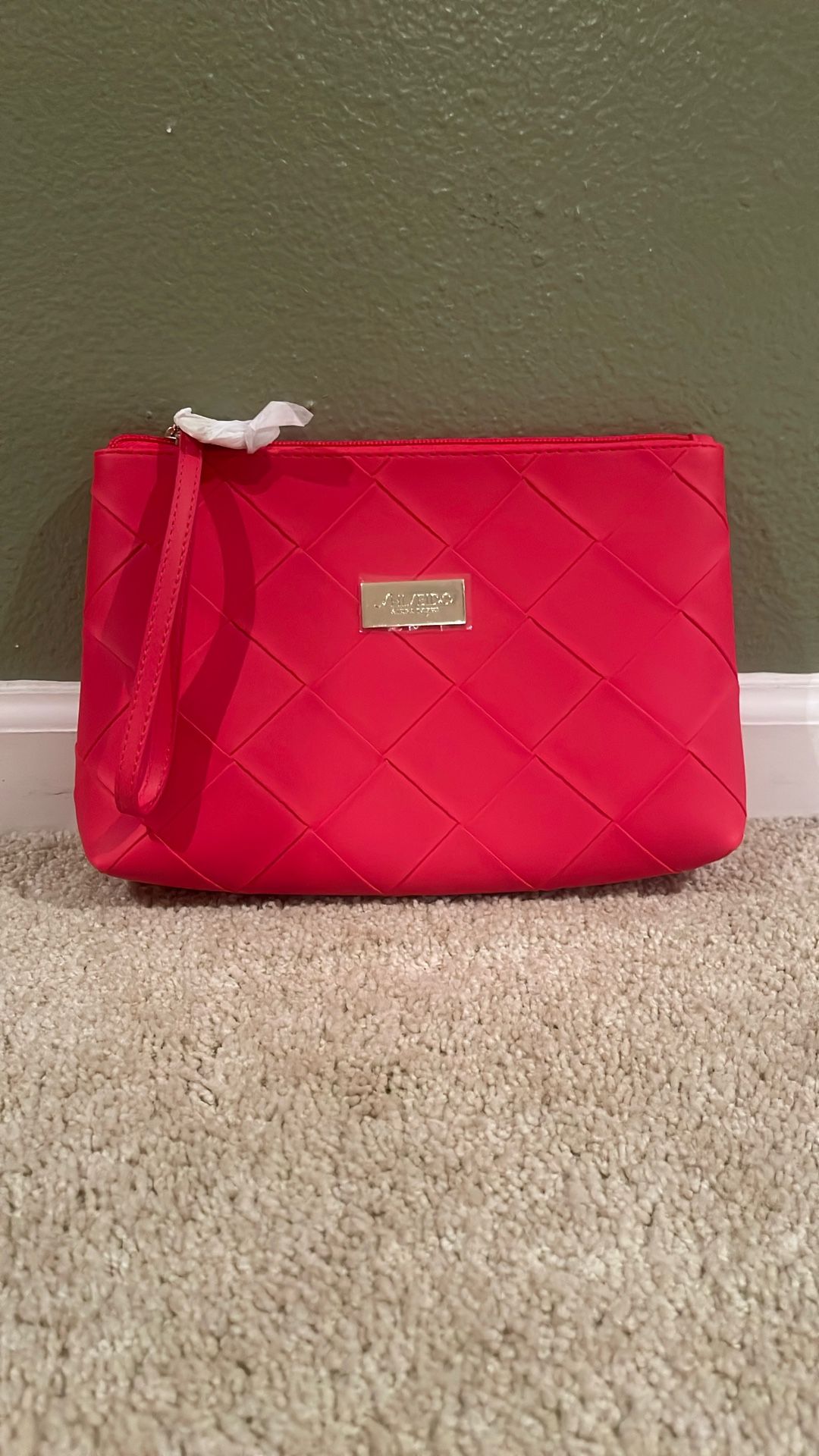 Shiseido Cosmetics Bag Red New