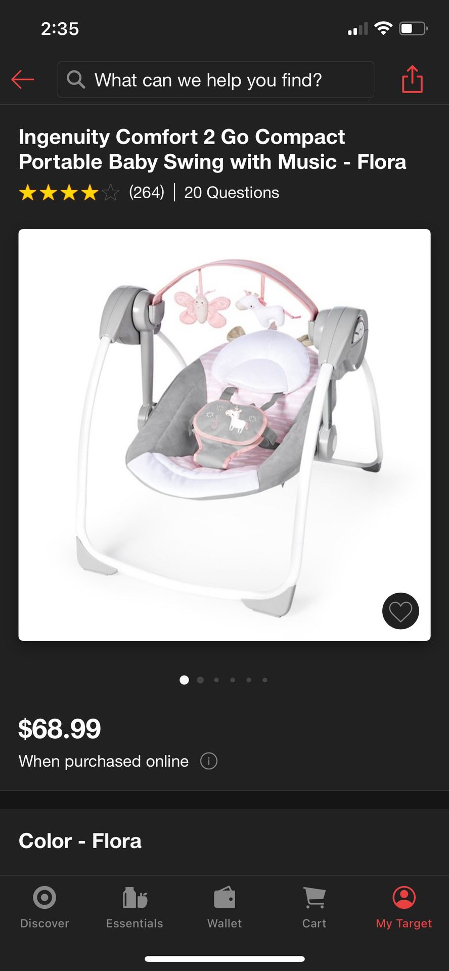 Baby Swing With Music
