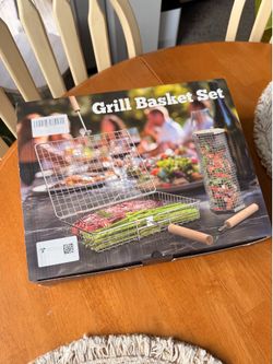 Ivtivfu Grill Basket Set
