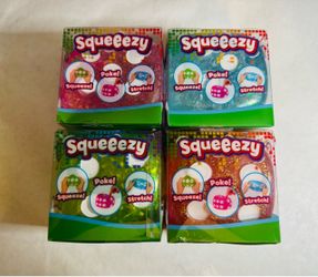 Squeeezy Sensory Stress Balls – Set of 4