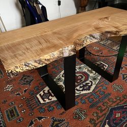 Live Edge Maple Coffee Table