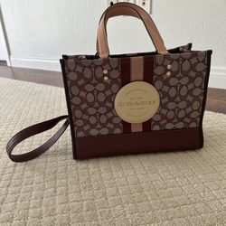 COACH Jacquard crossbody