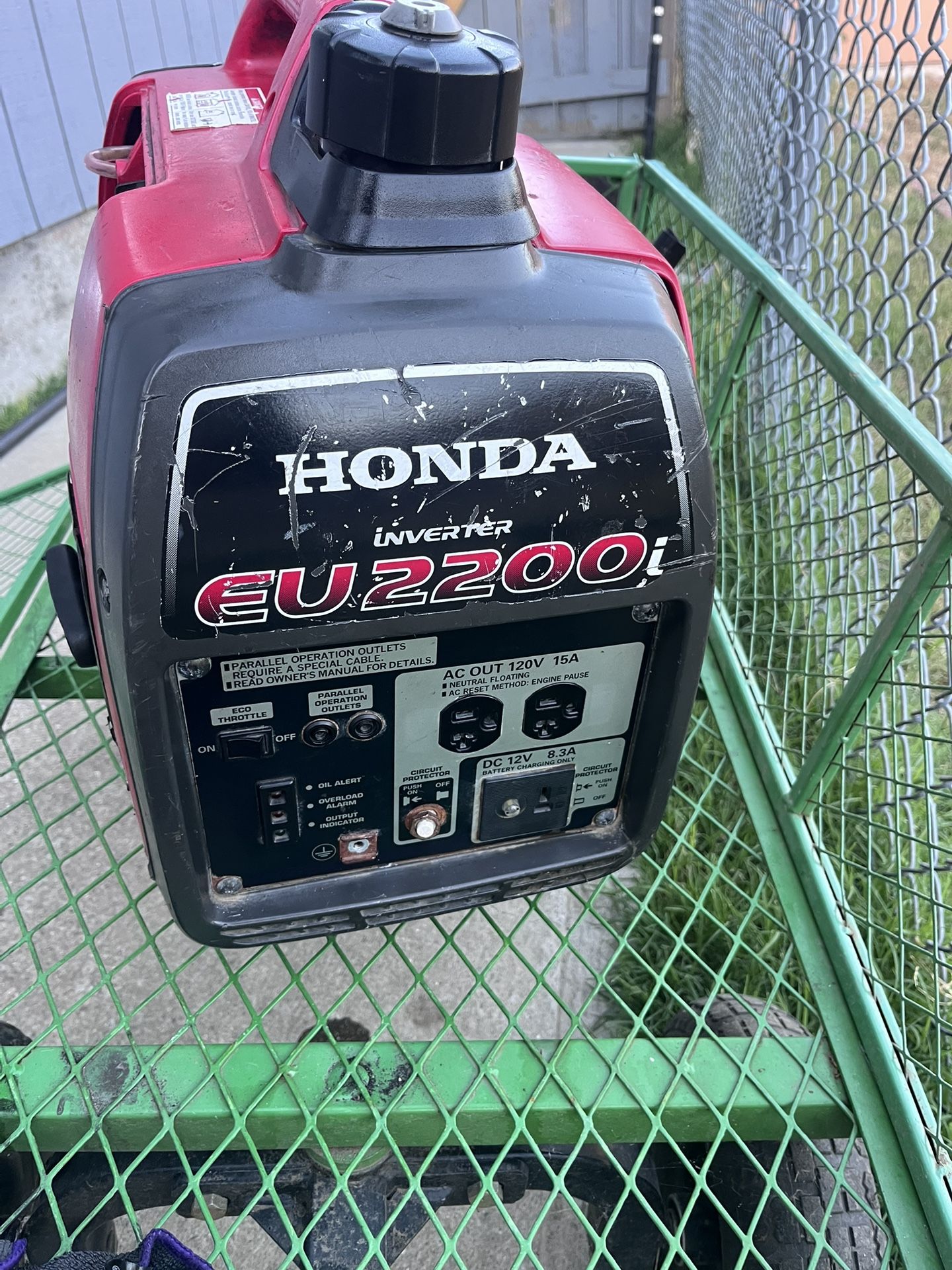 Gas powered generator