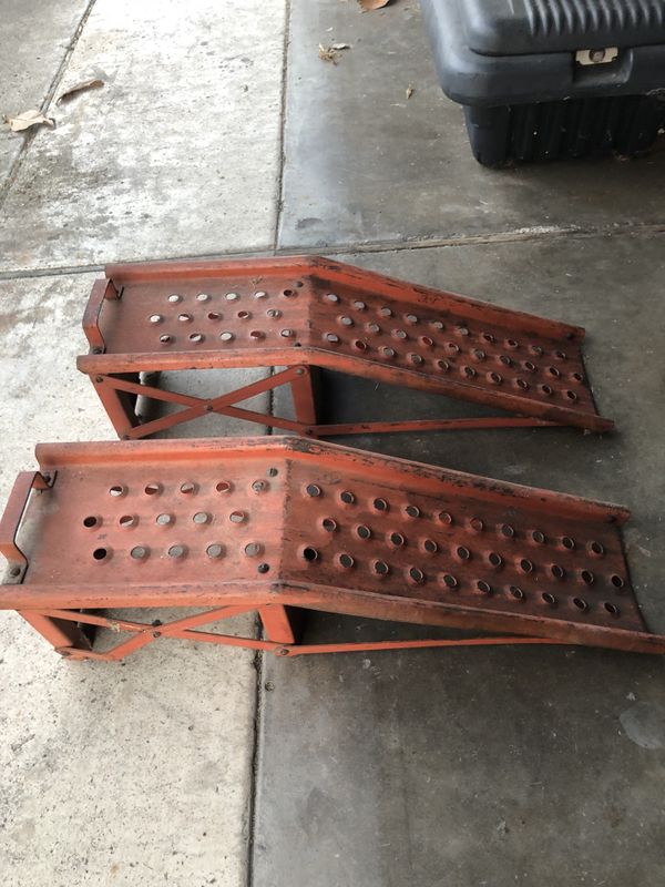 Car ramps plus jack stands old but work for Sale in Stockton, CA OfferUp
