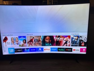 65 inch Samsung curved tv