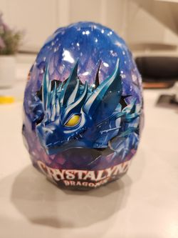 Crystalynx Dragons Egg With Mystery Dragon Inside
