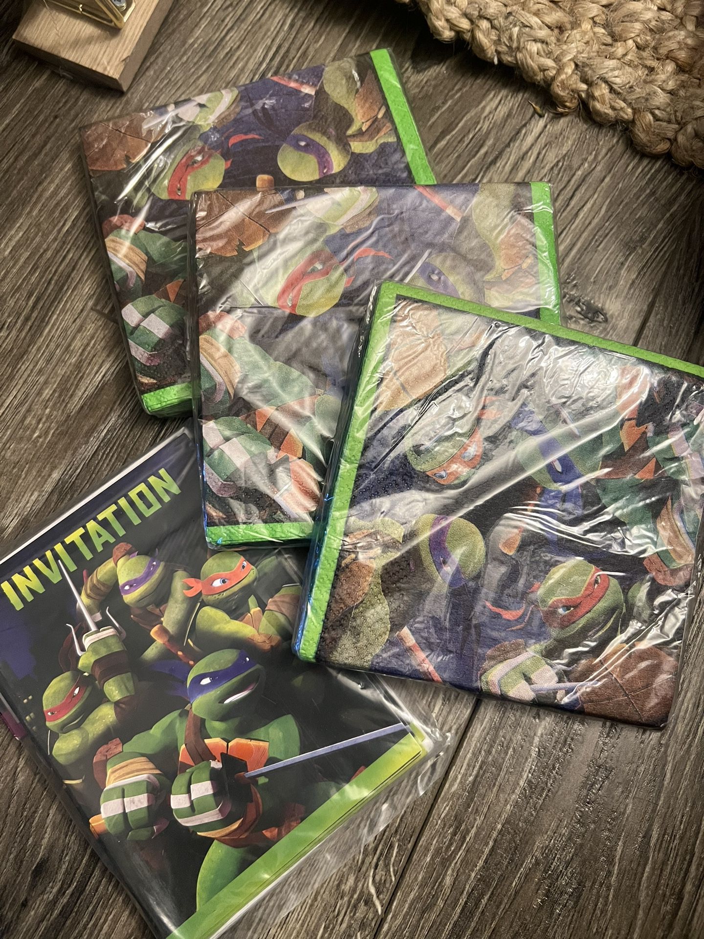 Ninja Turtle Birthday Supplies Bundle