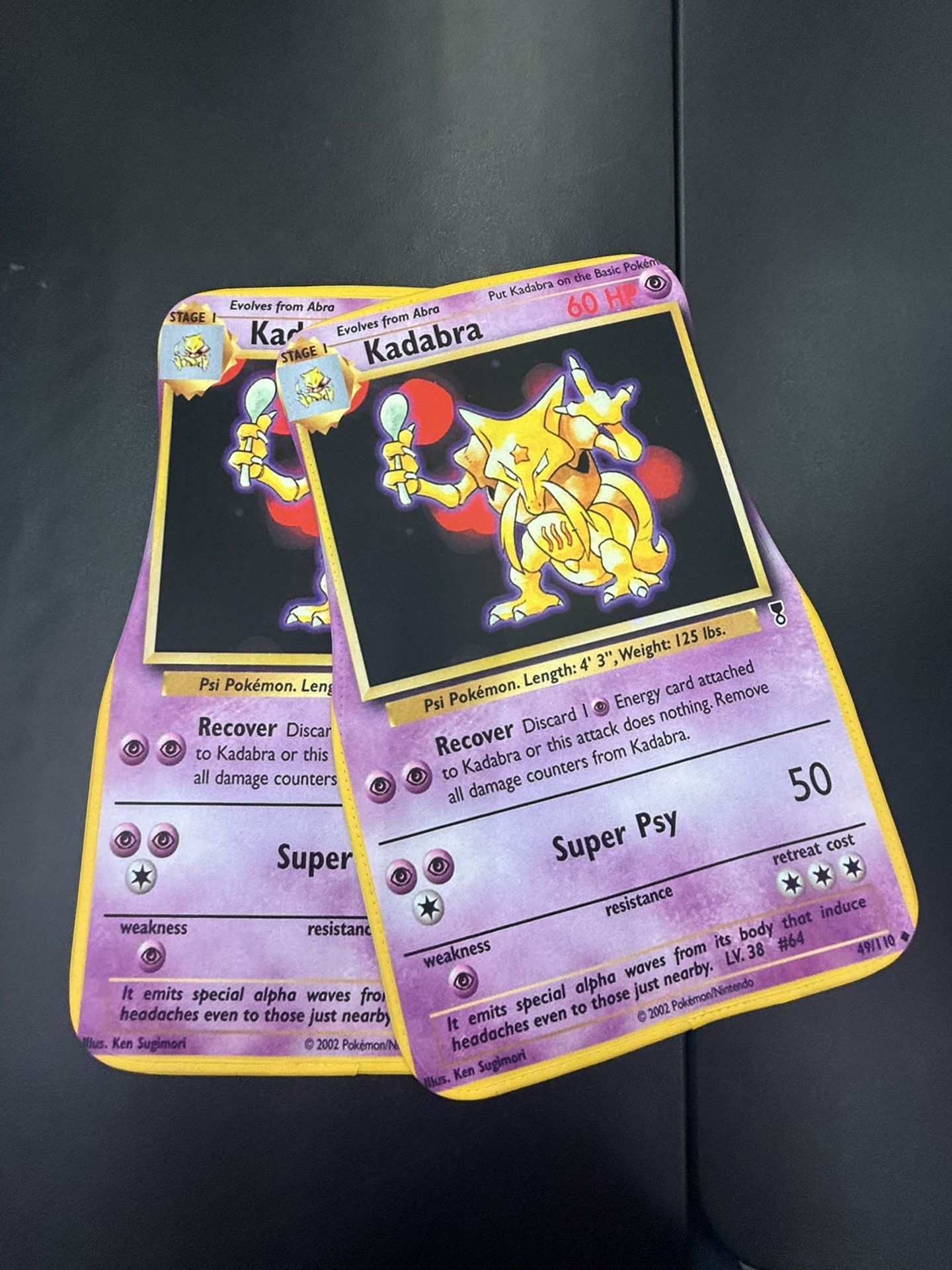 Pokémon Kadarba Car Mat 1 pair