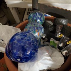 Plant Watering Globes And Lights