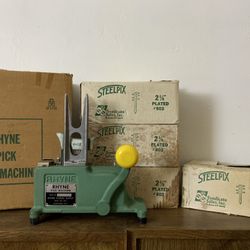 Rhyne Pick Machine and Steelpix