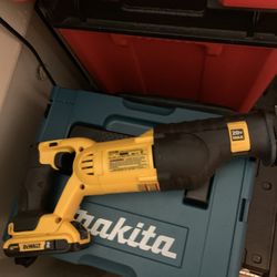 Dewalt Sawzall And Battery 