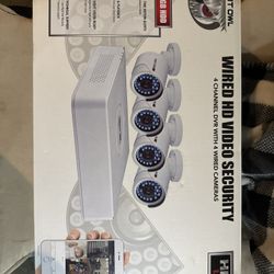 Wired HD video security