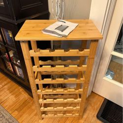 Bamboo Wine Rack